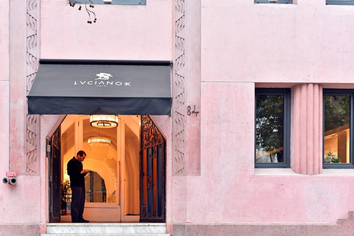 Hotel Luciano K Santiago Exterior foto