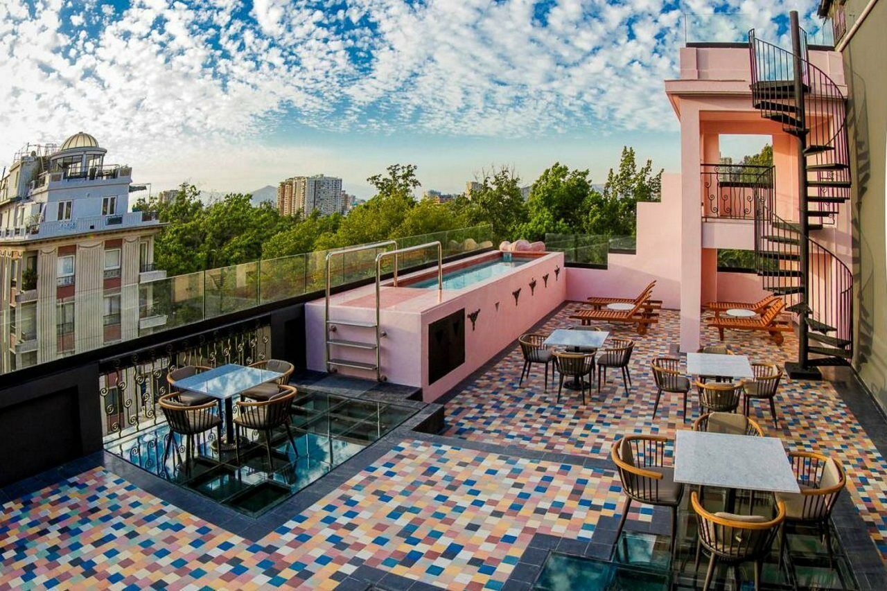 Hotel Luciano K Santiago Exterior foto